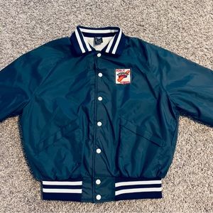 Vintage medium Aristo Jac Hoblit Hybrids farm seed Illinois bomber jacket